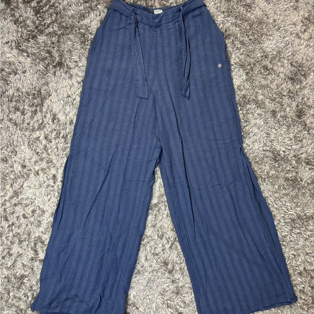 Roxy Navy Relaxed Pants
